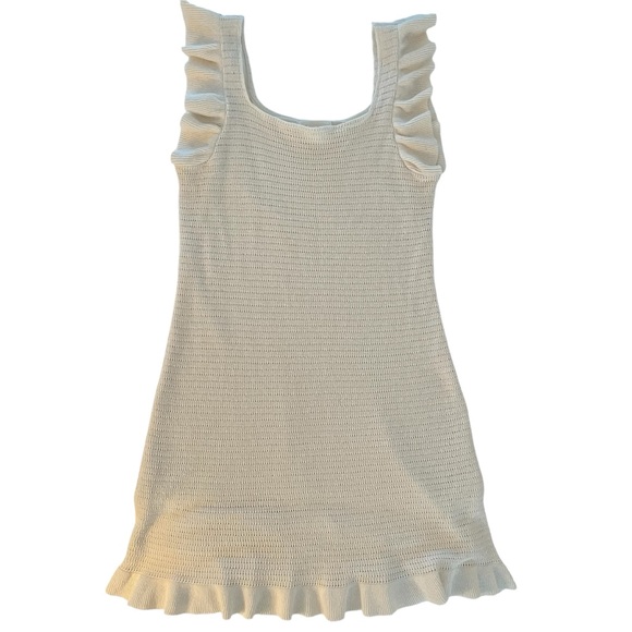 By Anthropologie Dresses & Skirts - Anthropologie Crochet Style Lined Dress